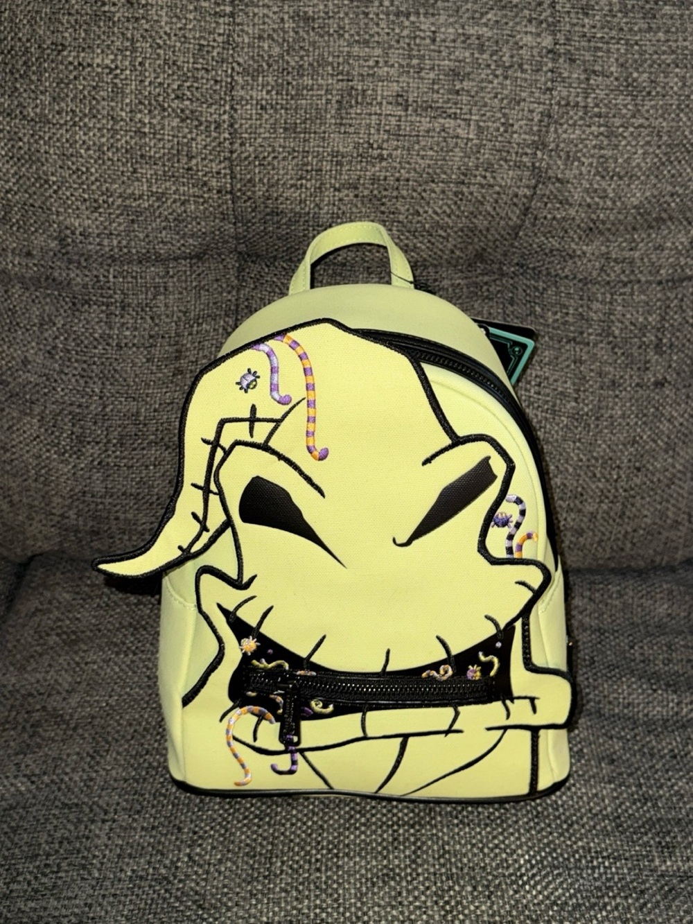Glow in the dark oogie boogie loungefly